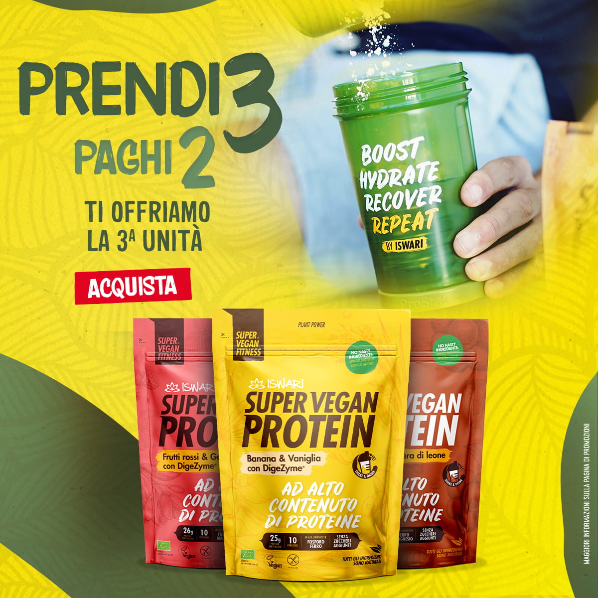 Offerta di la 3ª Super Vegan Protein